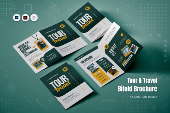 Download Tour &amp; Travel Bifold Brochure - Premium Resources