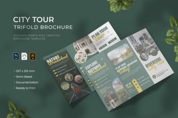 Download City Tour - Trifold Brochure - Premium Resources